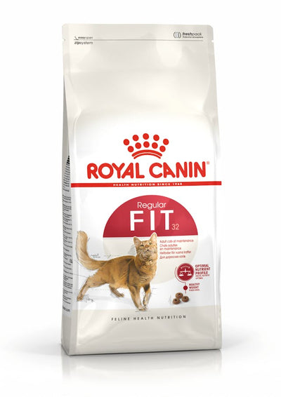 Royal Canin Fit 32 - Croquettes équilibrées pour chats adultes (2 kg)