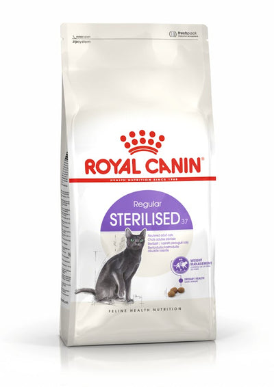 Royal Canin Sterilised 37 - Croquettes pour Chat Stérilisé (2 kg)