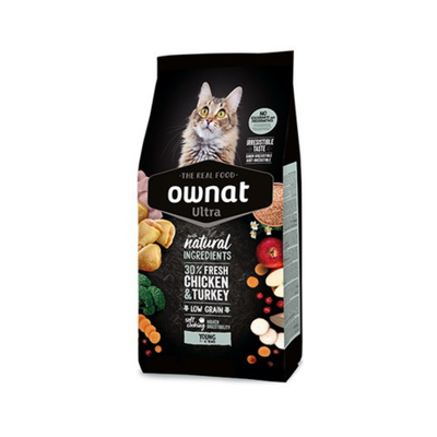 Ownat Ultra Young Cat – Complete Food for Adult Cats (Up to 6 Years)