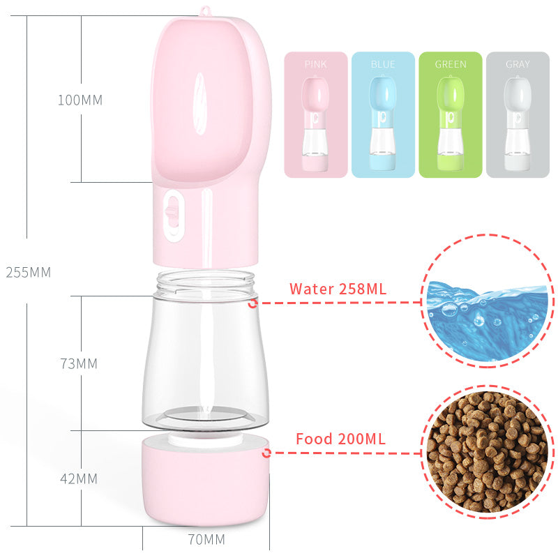 Multifunctional Portable Water Bottle Dispenser and Feeder