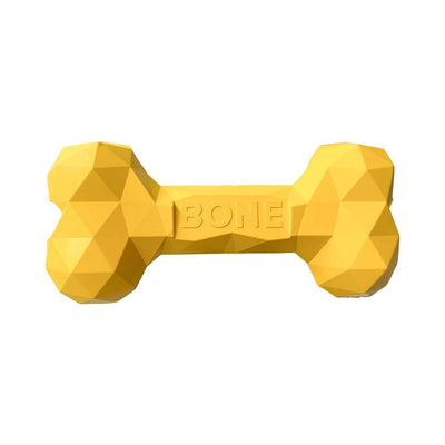 Rubber Dog Chew Toy – Durable Bone Toy with Treat Holder