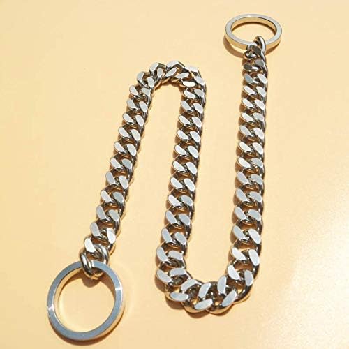 Stainless Steel Slip Chain Dog Collar – 55 cm Training Collar