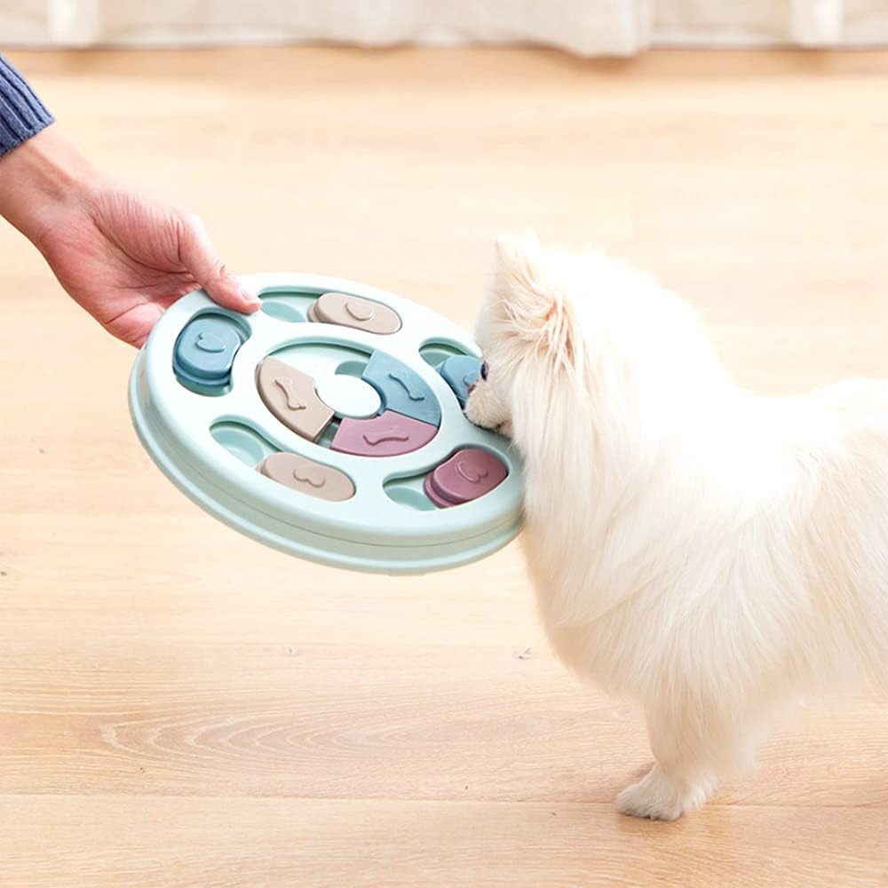 Jouet Puzzle pour Chien – Distributeur de Friandises et Gamelle Anti-Glouton