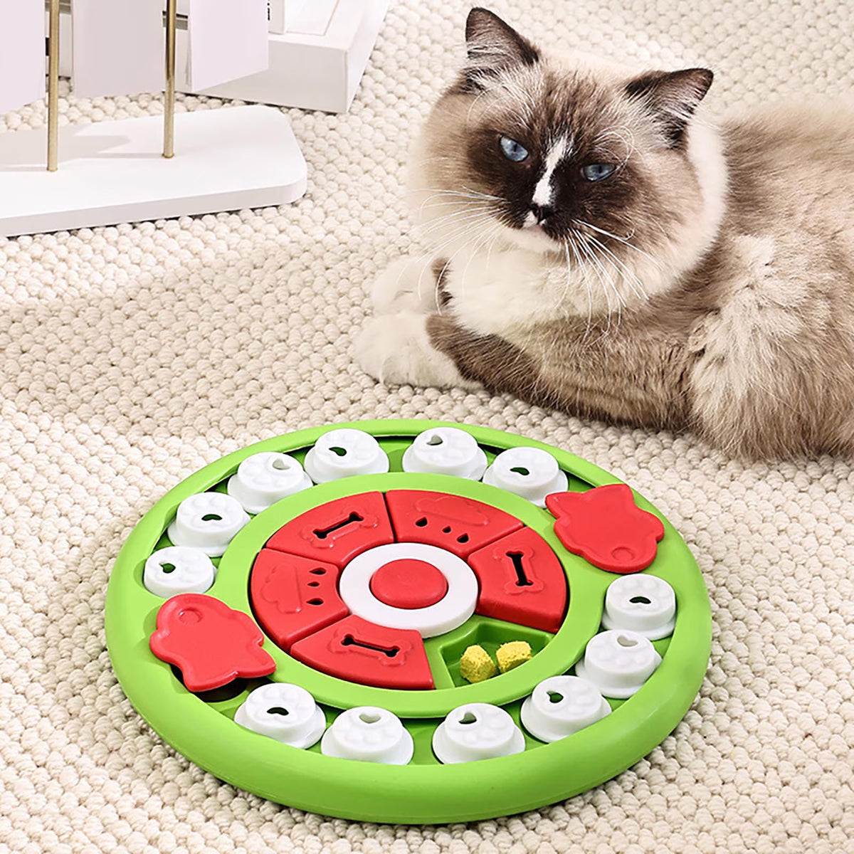 Interactive Puzzle Toy for Dogs & Cats – Treat Dispenser