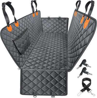 Housse de Siège Voiture pour Chien – 137x147 cm Imperméable avec Rabats Latéraux
