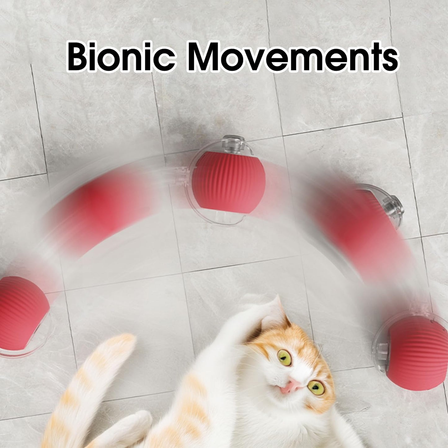 Balle Interactive jouet pour Chats et Chiens – Balle Intelligente