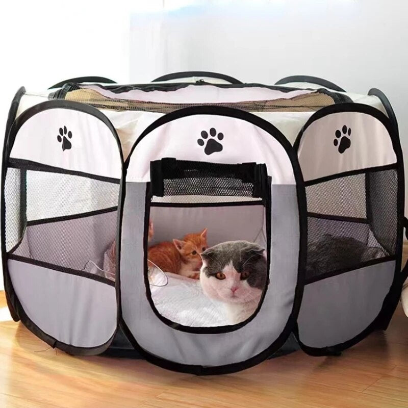 Pet Tent Octagonal Portable Foldable