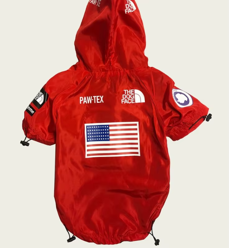 Manteau Imperméable pour Chien – Veste Extérieure Réfléchissante avec Capuche