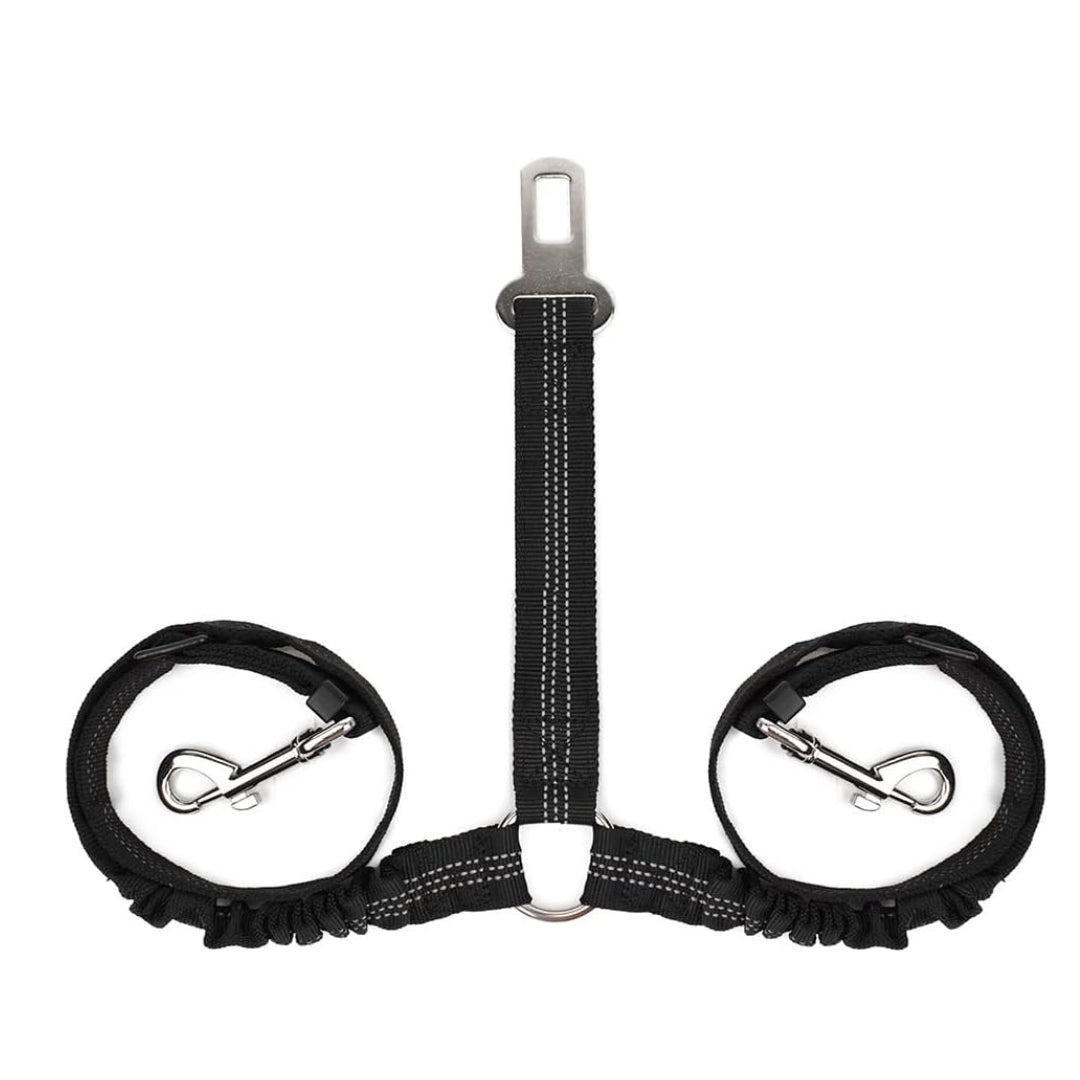 Double Dog Car Seat Belt – Adjustable Safety Restraint