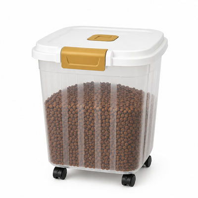 Conteneur de Stockage pour Croquettes avec Boîte Anti-Humidité