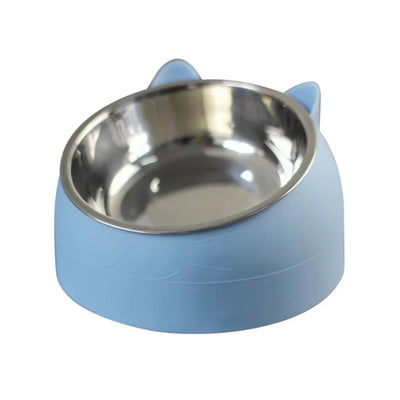 Gamelle pour Chat et Chien - Inclinée en Acier Inoxydable