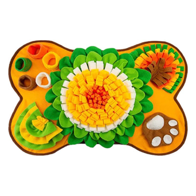 Dog Snuffle Mat – Interactive Feeding Puzzle Mat 64×43 cm