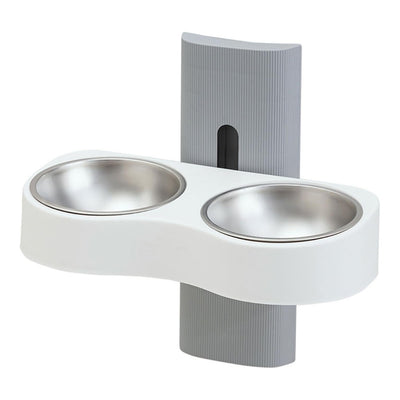 Wall Mounted Pet Feeding Bowl – Adjustable Cat & Dog Bowl