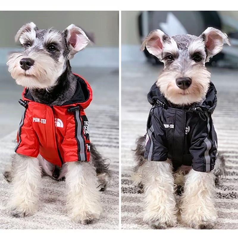 Manteau Imperméable pour Chien – Veste Extérieure Réfléchissante avec Capuche