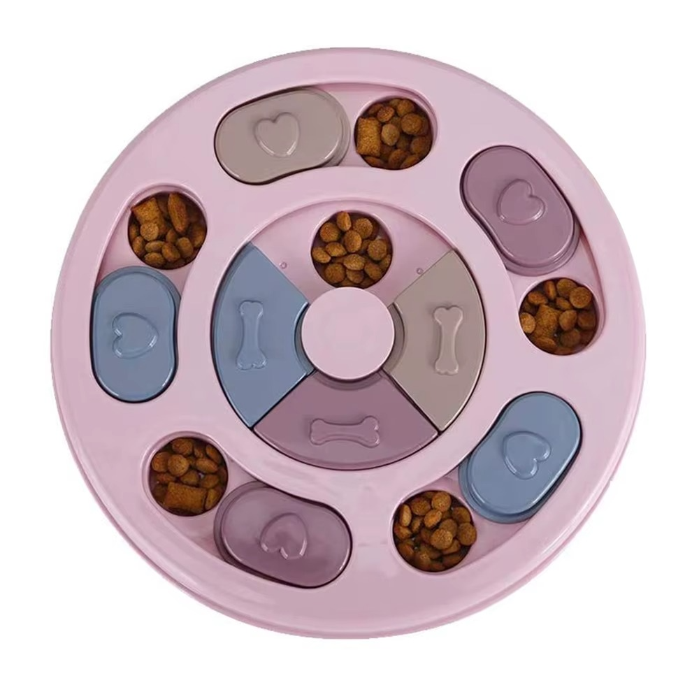 Jouet Puzzle pour Chien – Distributeur de Friandises et Gamelle Anti-Glouton