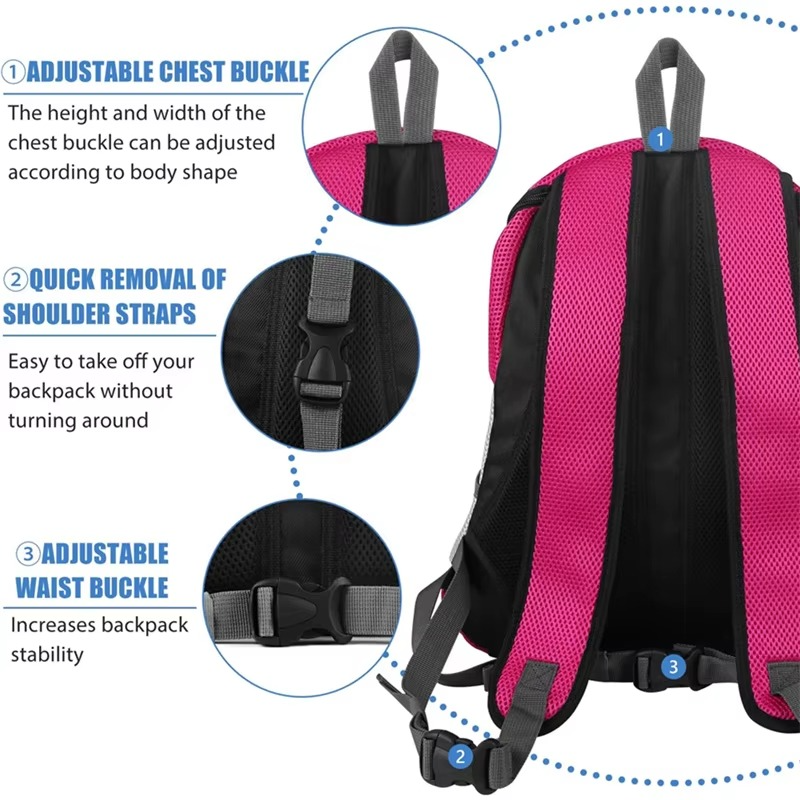 Sac pour Chien – Transport Confortable & Mains Libres pour Petits et Moyens Chiens