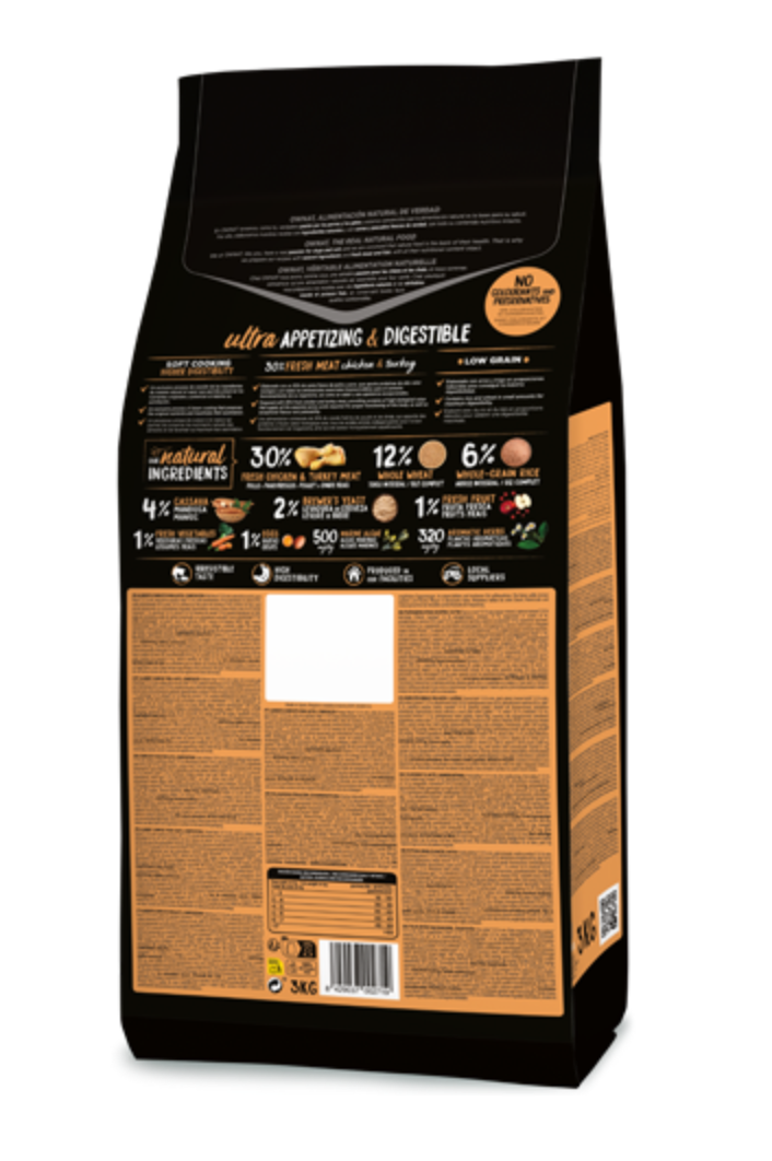 Ownat Ultra Mature Sterilized Cat – Croquettes naturelles pour chats stérilisés de plus de 7 ans