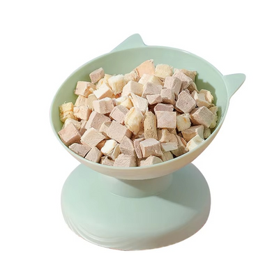 Gamelle pour chat et chien – Fond haut, incliné, anti-étouffement et anti-fuite pour chats et chiens