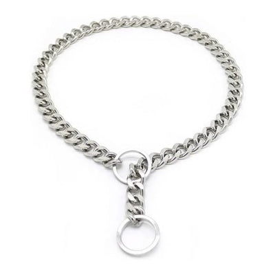 Stainless Steel Slip Chain Dog Collar – 55 cm Training Collar