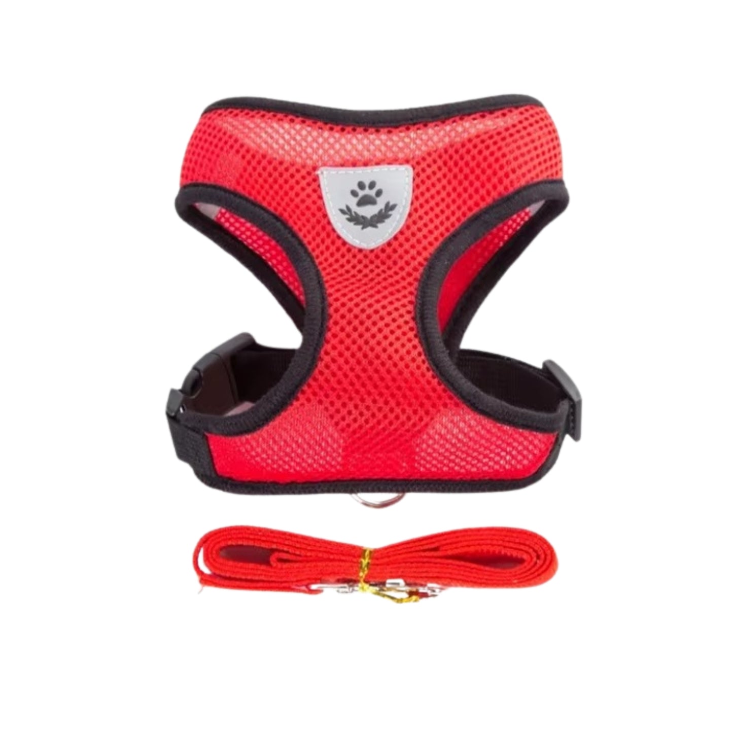Harnais avec laisse pour chat et chien – Réfléchissant, réglable et confortable