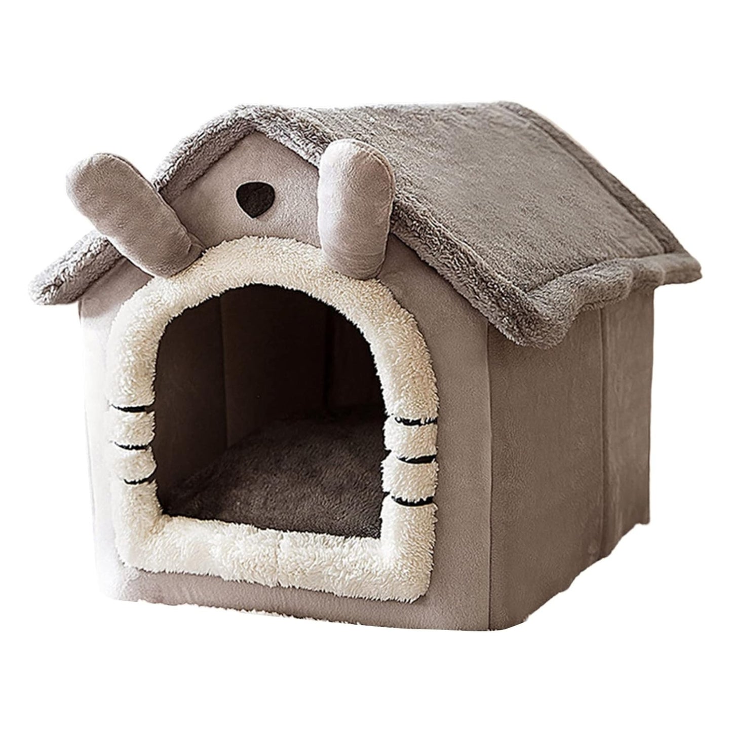 Soft Indoor Dog House – Warm Bed for Small Dogs & Cats