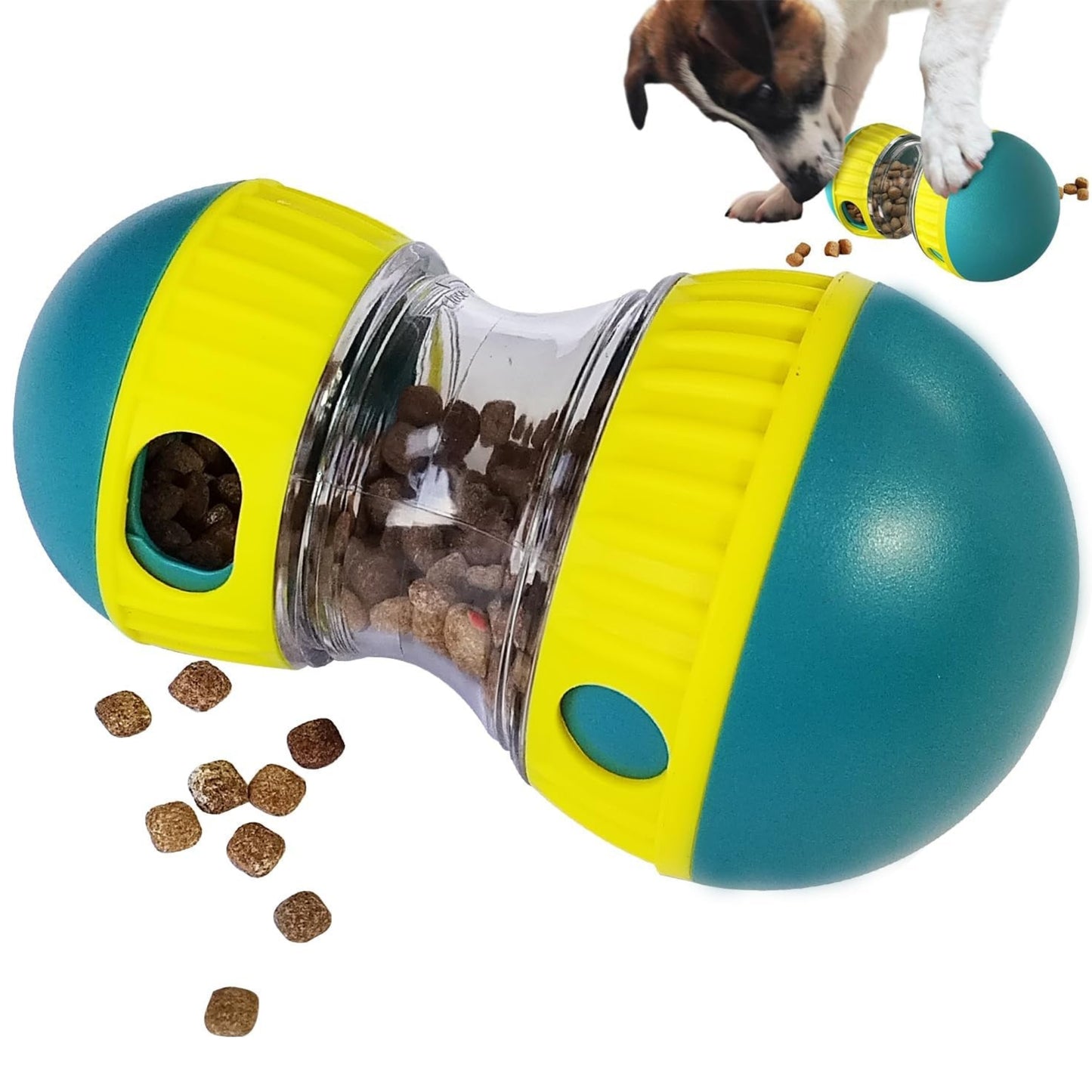 Jouet Puzzle Interactif pour Chien – Distributeur de Friandises et Gamelle