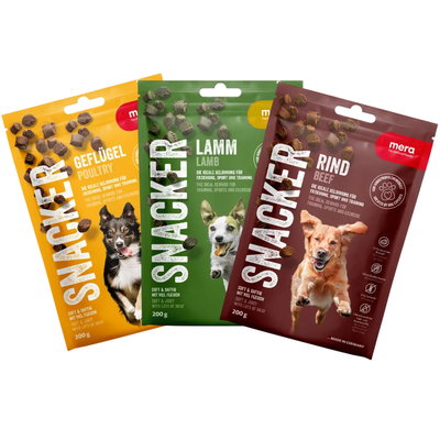 Mera Snacker Geflügel – Friandises à base de volaille pour chiens