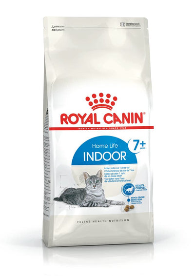Royal Canin Indoor +7 – Nutrition spécialisée pour chats d'intérieur seniors