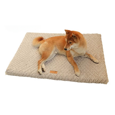 Lit pour Chien en Peluche – Doux, Lavable & Antidérapant