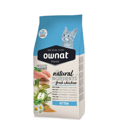 OWNAT CLASSIC KITTEN - Croquettes pour Chatons en Croissance