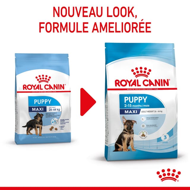 Royal Canin Maxi Puppy - Dry Dog Food (4kg,15kg)