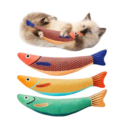 Jouet Chat à Catnip – Poisson en Peluche
