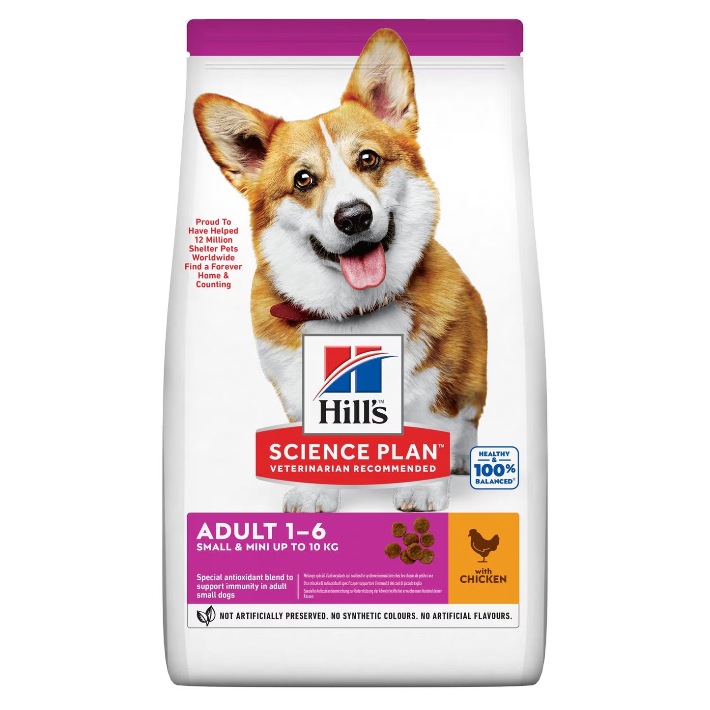 Croquettes pour chien adulte petite race Hill’s Science Plan – Poulet