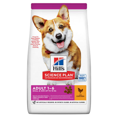 Croquettes pour chien adulte petite race Hill’s Science Plan – Poulet