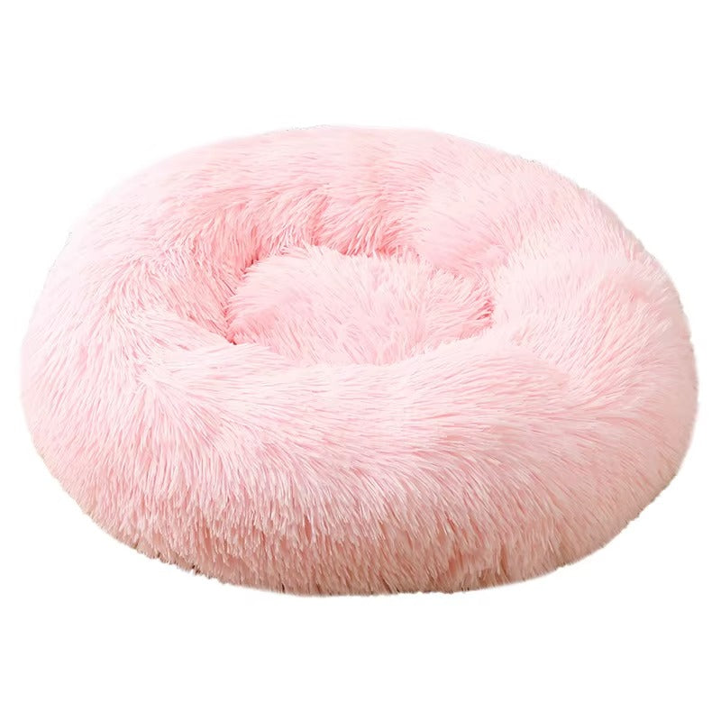 Pet Bed Comfy, non-slip, Plush, Round Shape