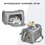 Sac de Transport pour Chats et Petits Chiens - Sûr, Confortable, Durable et Léger