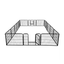 Metal Pet Playpen – Foldable Indoor & Outdoor Exercise Fence