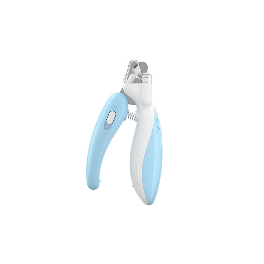 Coupe-ongles professionnel pour animaux de compagnie avec lumière LED