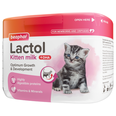 Beaphar Lactol Milk Replacer for Kittens – 250 g