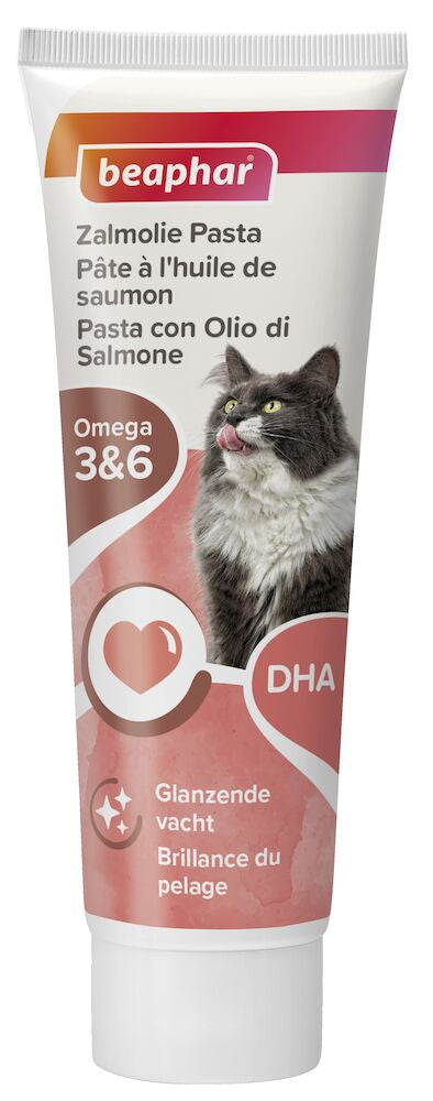 Beaphar Salmon Coat Beauty Paste for Cats – 100 g