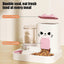 Automatic Cat Feeder with Water Dispenser – Gravity Feeding Station