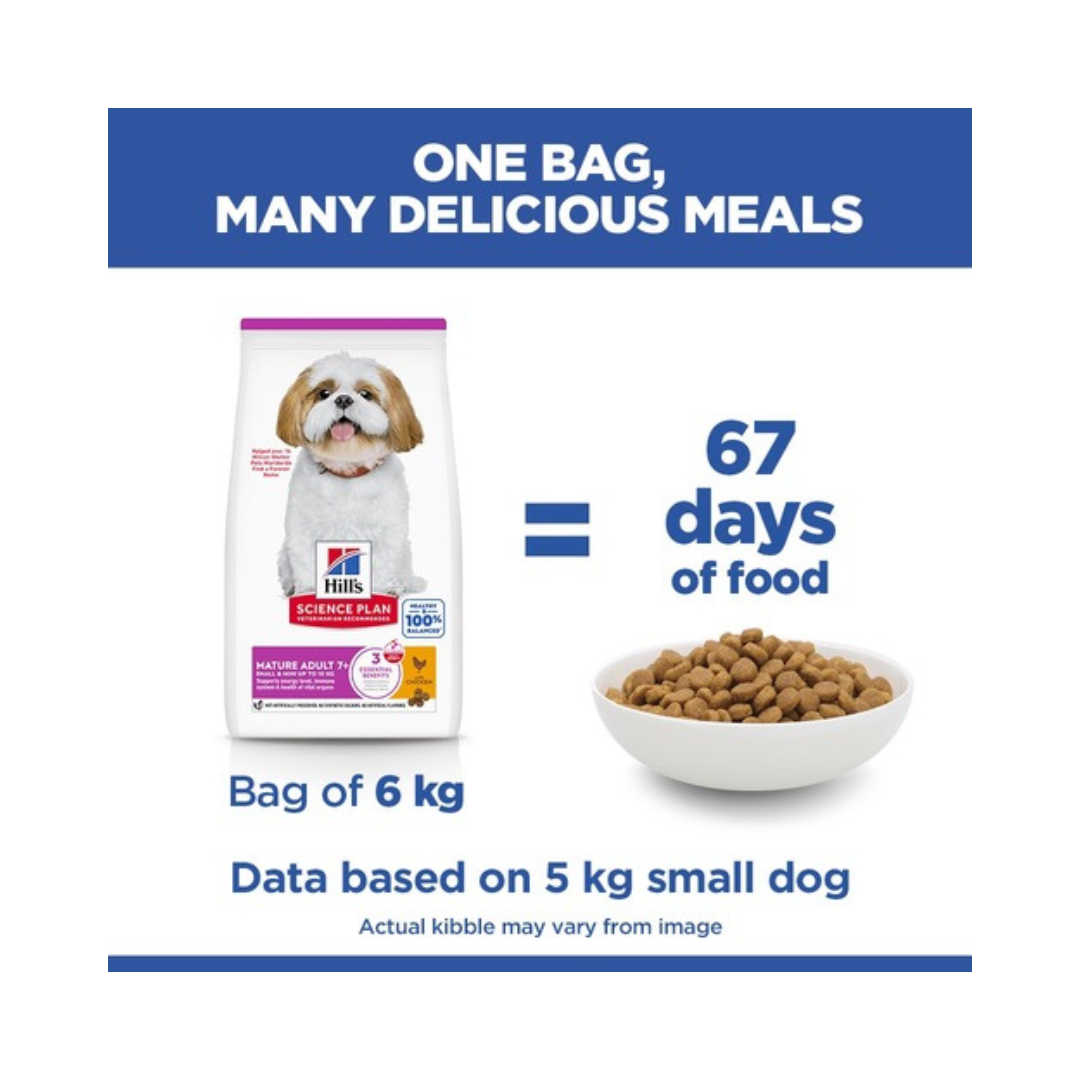 Hill’s Science Plan Croquettes Chien Senior Small & Mini Poulet
