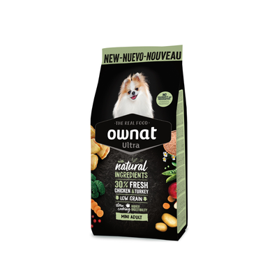 Ownat Ultra Mini Adult – Complete Small-Breed Adult Dog Food