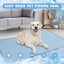 Tapis Rafraîchissant Été pour Chiens & Chats – Coussin en Soie de Glace Lavable
