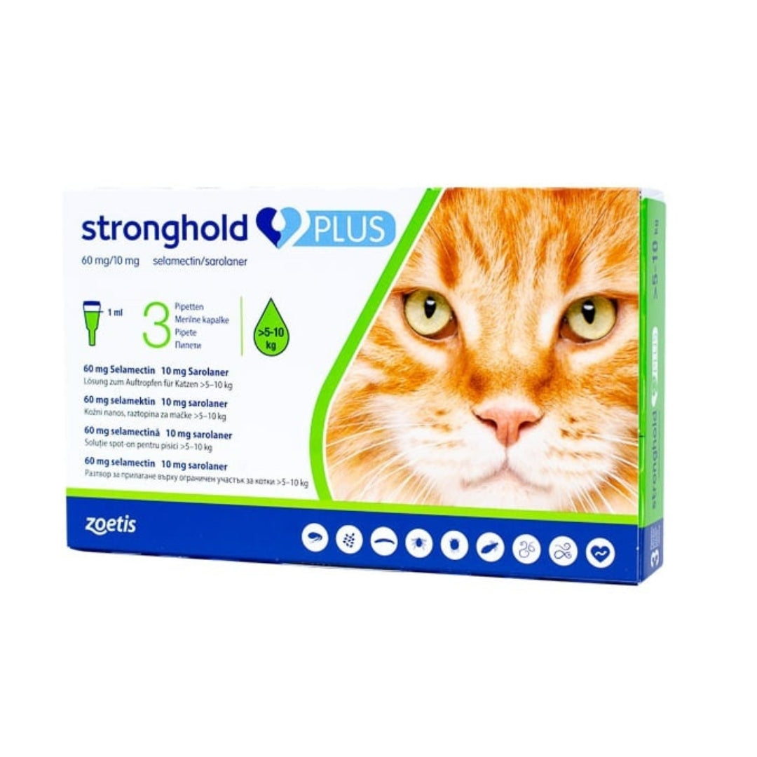 Stronghold – Protection complète contre les parasites pour chiens et chats de toutes tailles