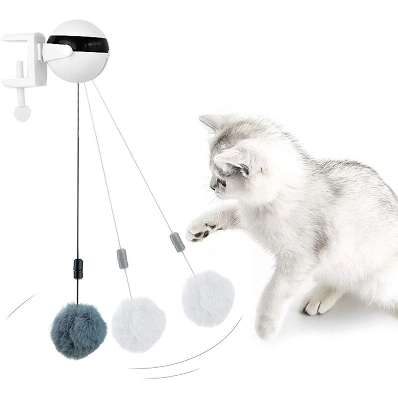 Jouet YoYo pour chat à mouvement interactif électronique