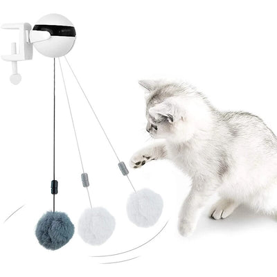 Jouet YoYo pour chat à mouvement interactif électronique