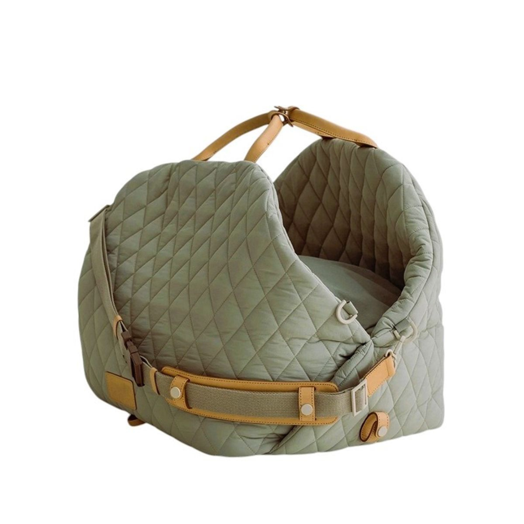 Sac de Transport Matelassé – Tote Respirant pour Petits Chiens & Chats