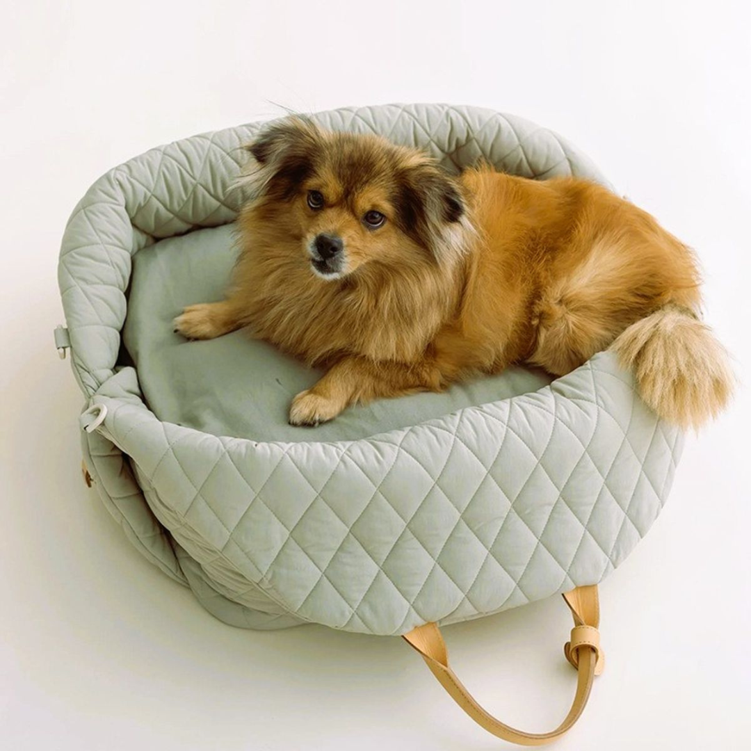 Sac de Transport Matelassé – Tote Respirant pour Petits Chiens & Chats