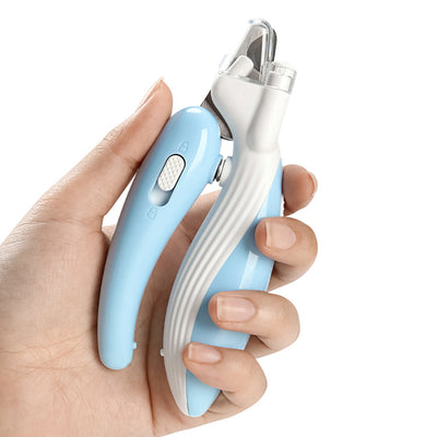 Coupe-ongles professionnel pour animaux de compagnie avec lumière LED